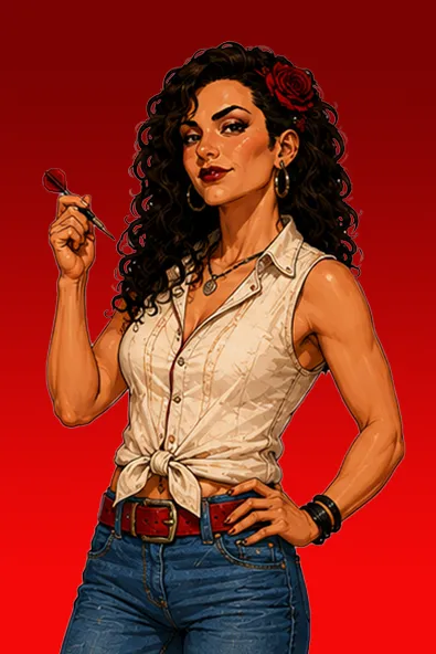 Gloria, bot opponent portrait