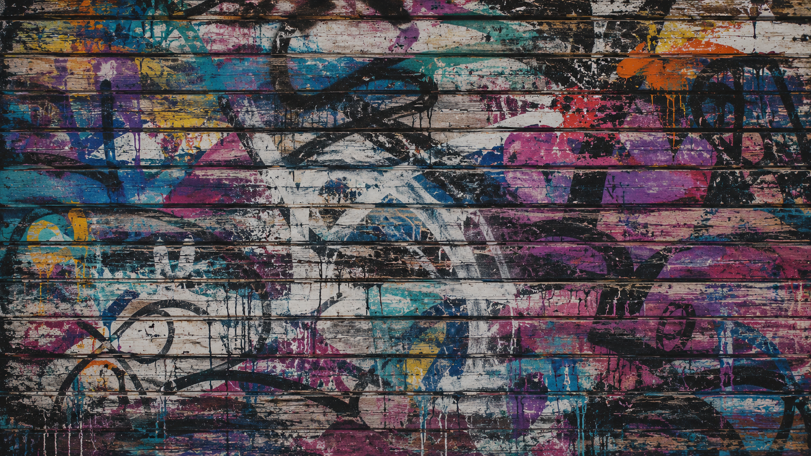 Real wall customization option, graffiti