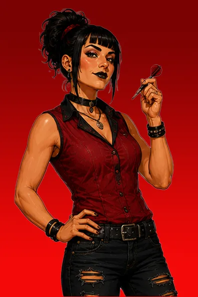 Misty, bot opponent portrait